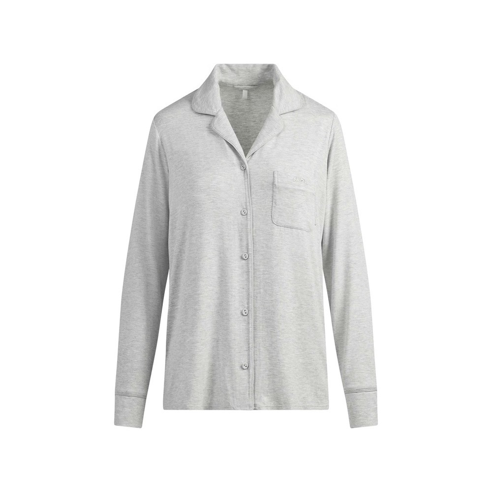 Skims button up PJ size Large